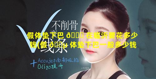 假体垫下巴 🐞 在临沂要花多少钱(假 🐵 体垫下巴一般多少钱是永久的吗)